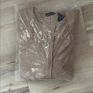 Victoria's Secret Beige Knit Cardigan